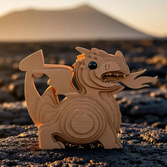 Dragon DIY corrugated cardboard craft kit, photo 2