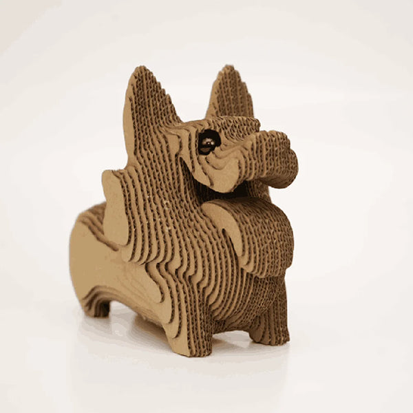 Dog DIY corrugated cardboard craft kit, photo 6