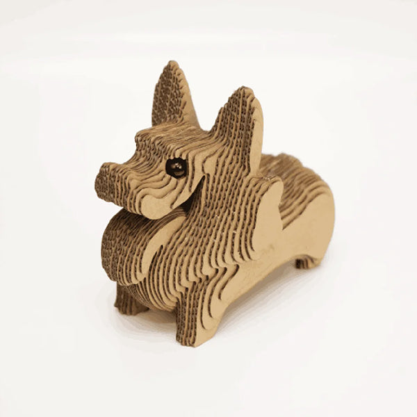 Dog DIY corrugated cardboard craft kit, photo 5