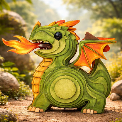 Dragon DIY corrugated cardboard craft kit, photo 6