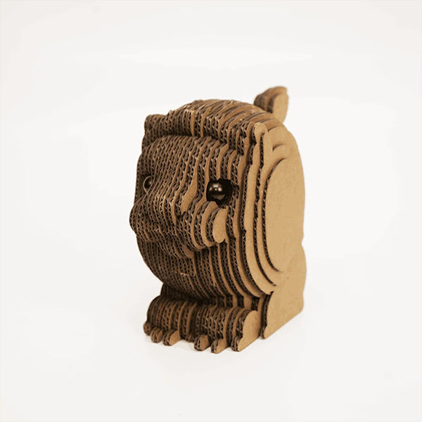 Lion DIY corrugated cardboard craft kit, photo 3