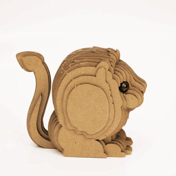 Lion DIY corrugated cardboard craft kit, photo 4