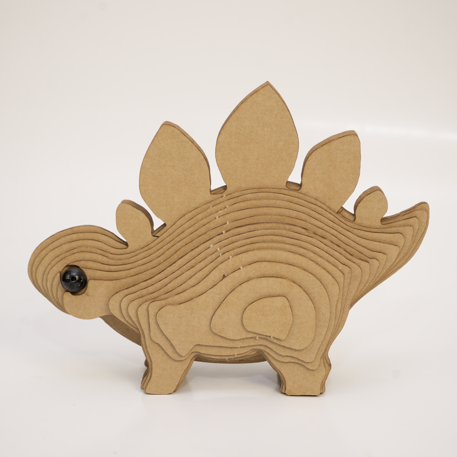 Dinosaur DIY corrugated cardboard craft kit, photo 4