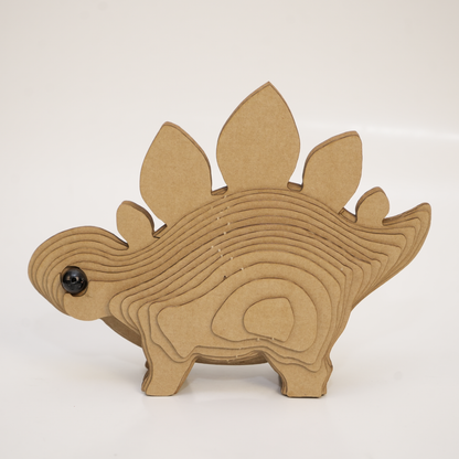 Dinosaur DIY corrugated cardboard craft kit, photo 4